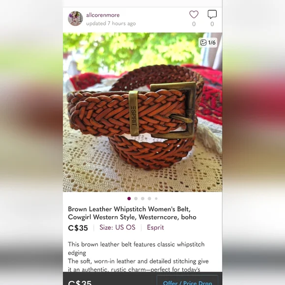 Joe Sanchez Tan Ankle Booties, Suede and Leather Sz 38,western Cowgirl - Picture 16 of 16